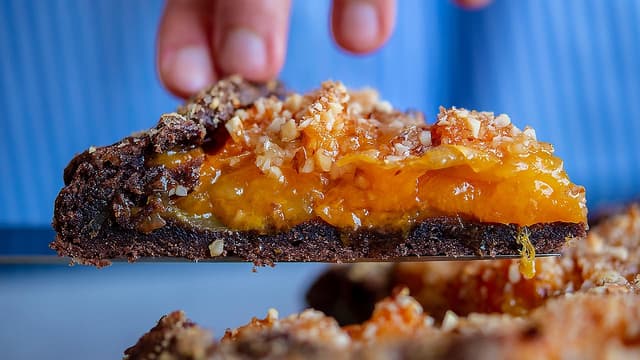 Chocolate Apricot Galette