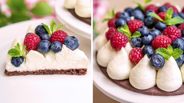 Tarta de Xocolata i Fruits Vermells