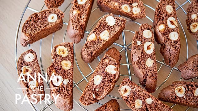 Chocolate Hazelnut Cantucci