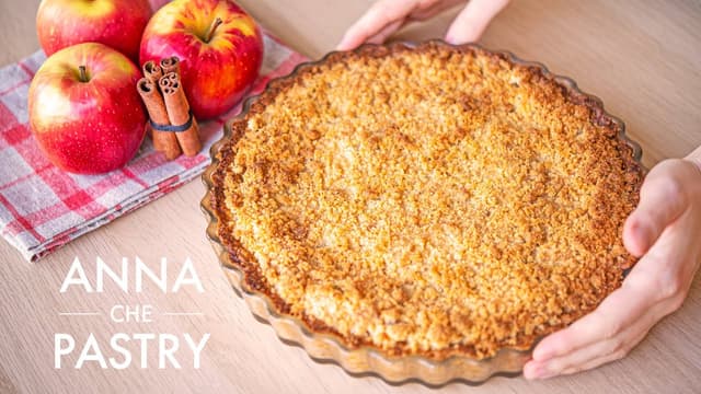 Apple Pie with Almond Crumble